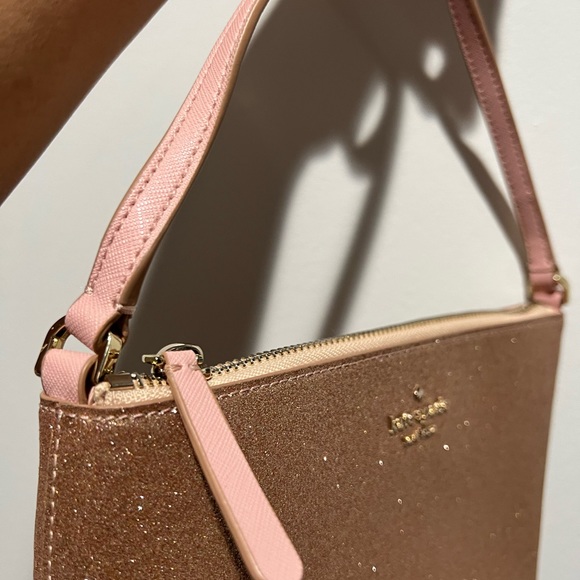 Pink sparkle Kate spade purse - Picture 2 of 4